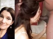 Volwkonten slet wordt betrapt op camera terwijl ze seks heeft met zwarte man